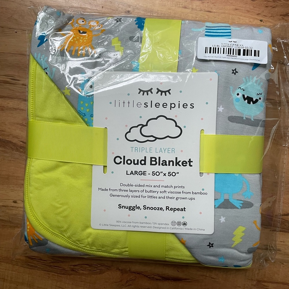 Little Sleepies Cloud Blanket
